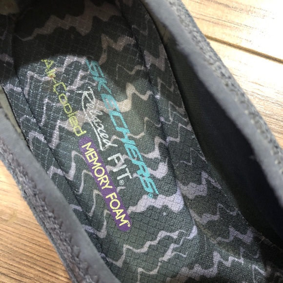 Sketchers Memory Foam Cooled Slip on Shoes - Picture 7 of 10